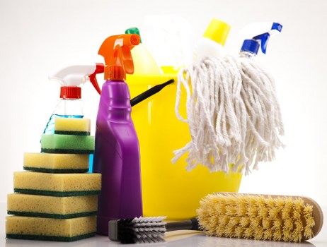 Limehouse carpet cleaners preparing equipment for a detailed floor treatment